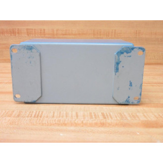 Hoffman E-2PB Push Button Enclosure E2PB Painted Blue - Used
