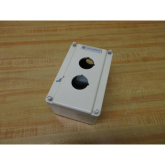 Allen Bradley 800T-2TZ Pushbutton Enclosure 800T2TZ Painted - Used