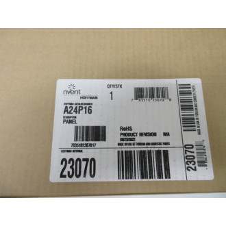 nVent Hoffman A24P16 Panel 23070