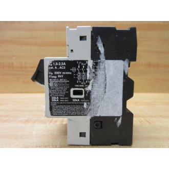 Telemecanique GV2-M07 Motor Starter GV2M07 1.6-2.5A - Used