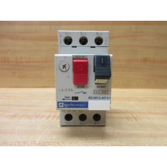 Telemecanique GV2-M07 Motor Starter GV2M07 1.6-2.5A - Used