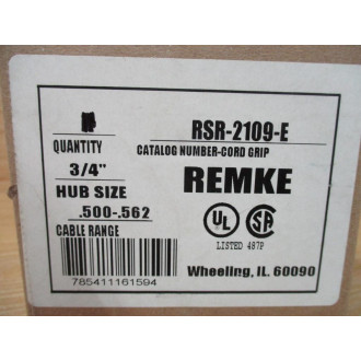 Remke RSR-2109-E Cord Grip RSR2109E (Pack of 4)