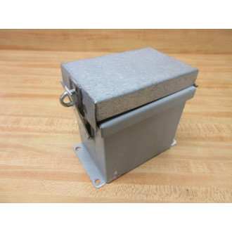 General Electric CR104PEG11 Pushbutton  Enclosure 5" Depth W Hinged Cover - Used