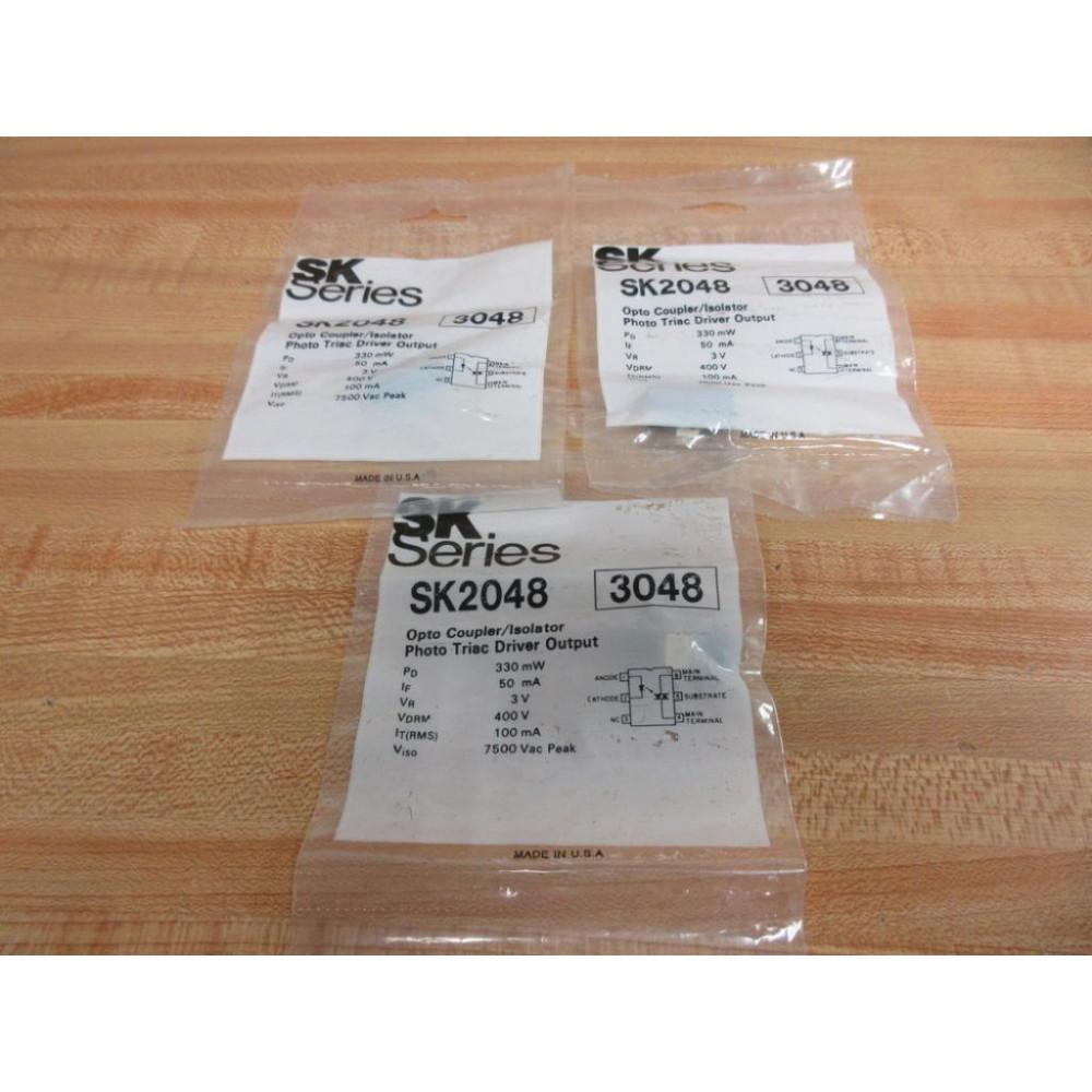 RCA SK2048 Opto Coupler Isolator (Pack of 3)