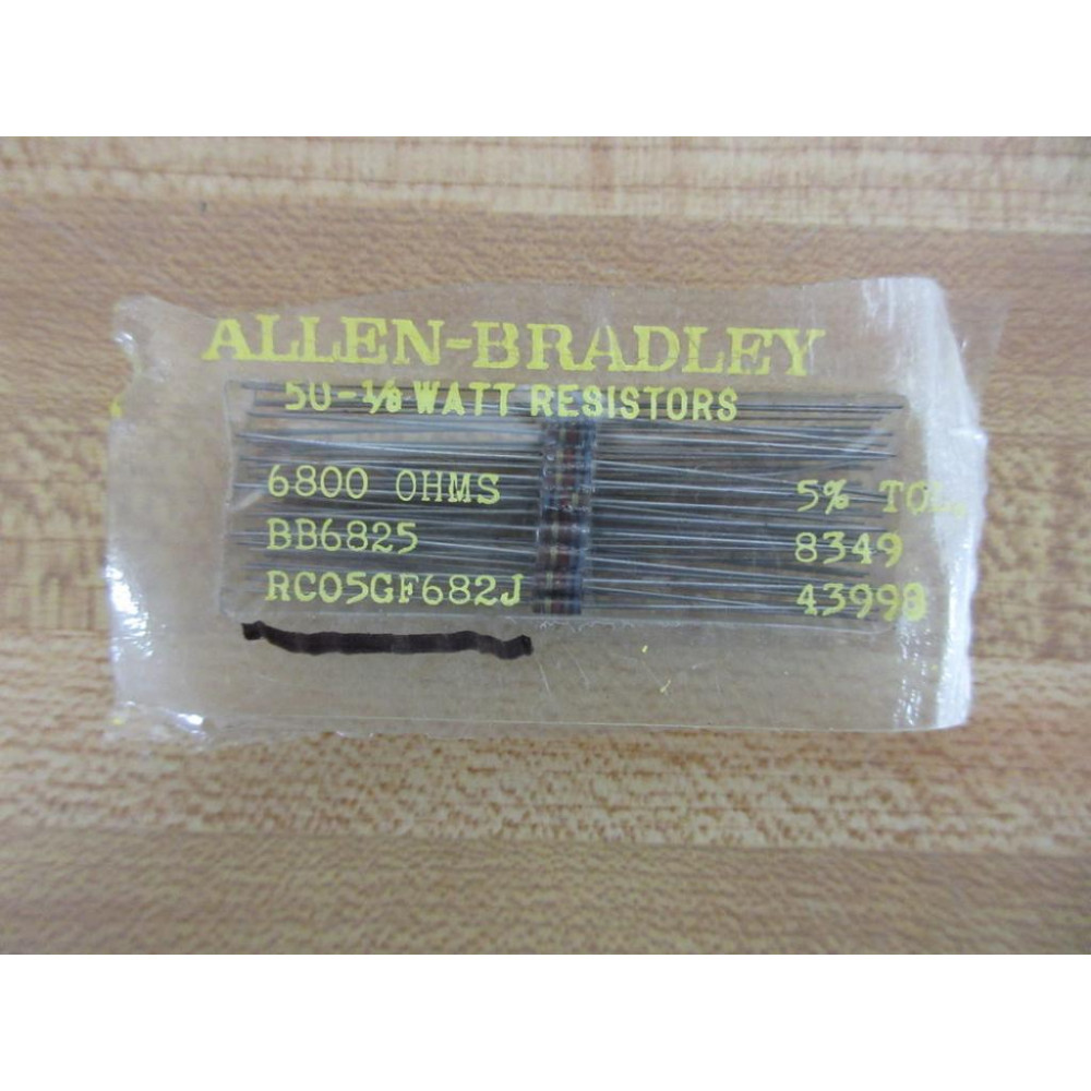 Allen Bradley RC05GF682J Resistor (Pack of 50)