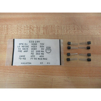 Sylvania ECG199 Transistor (Pack of 8)