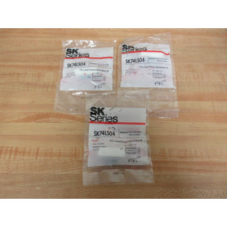 RCA SK74LS04 Integrated Circuit (Pack of 3)