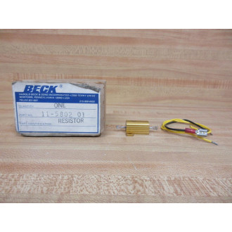 Beck 11-5802-01 Resistor 11580201