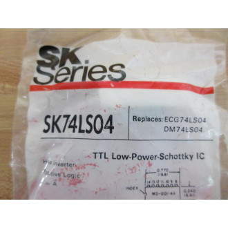 RCA SK74LS04 Integrated Circuit (Pack of 3)