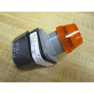 Allen Bradley 800T-P16A Amber Pilot Light 800TP16A Ser T w800T-N326