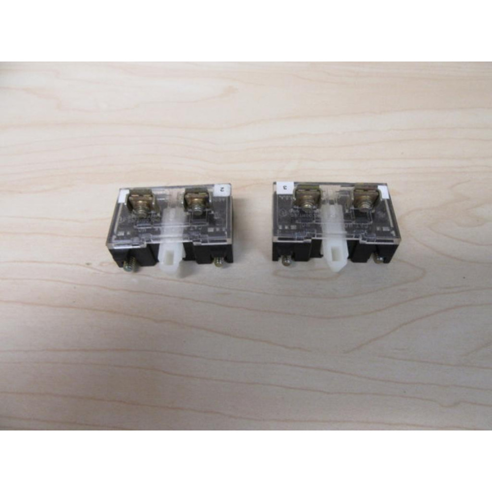 Siemens 52BAK Contact Block 6EXD5 (Pack of 2) - Used