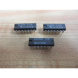 Texas Instruments UA723CN Integrated Circuit (Pack of 3) - New No Box