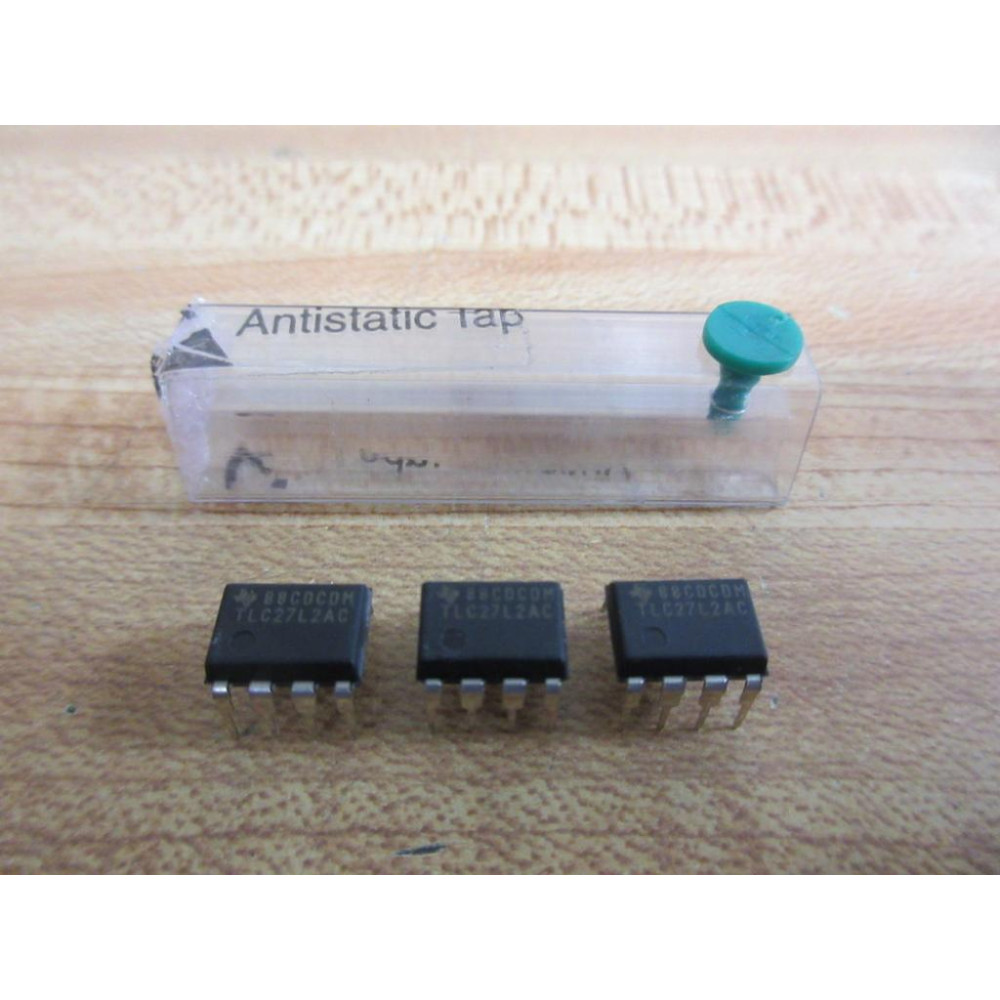 Texas Instruments TLC27L2AC Integrated Circuit (Pack of 3)