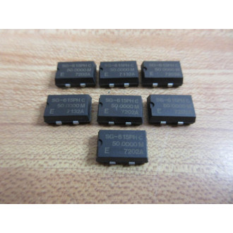 Epson SG-615PHC50.0000M Oscillator SG615PHC500000M (Pack of 7) - New No Box
