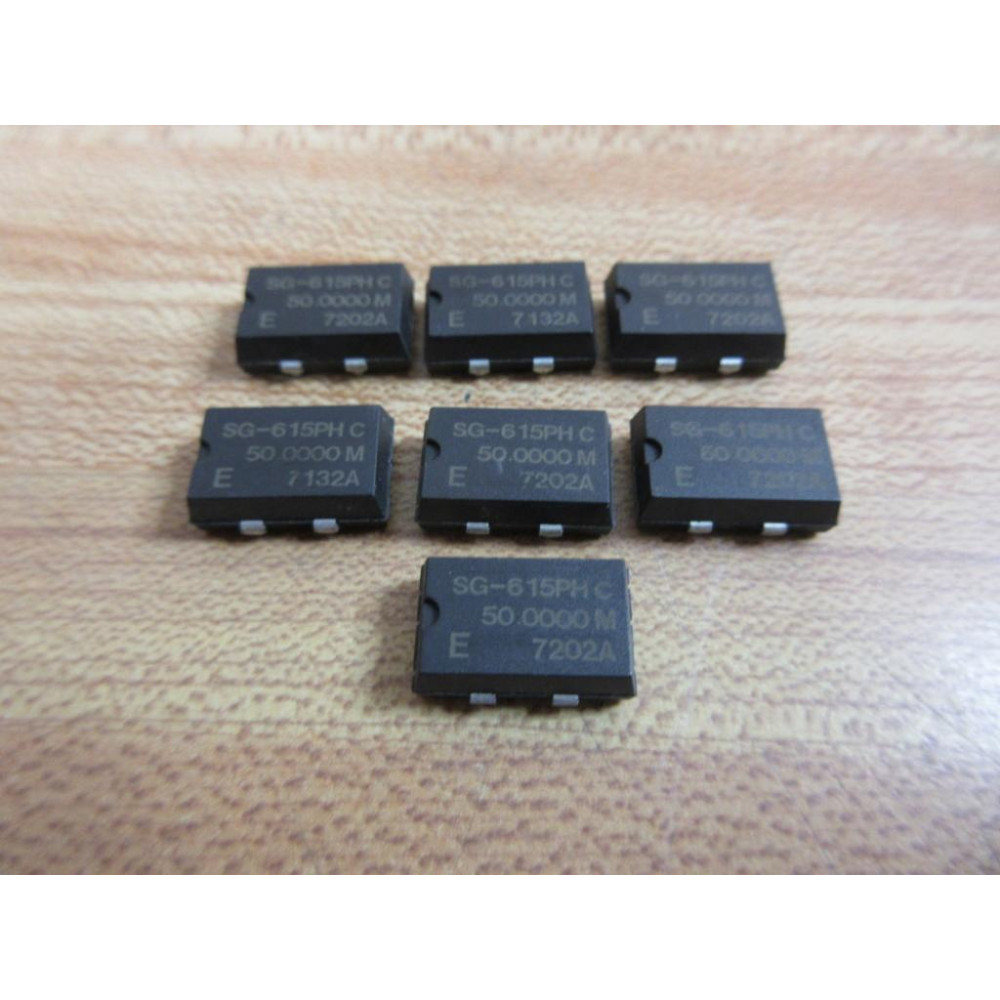 Epson SG-615PHC50.0000M Oscillator SG615PHC500000M (Pack of 7) - New No Box