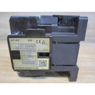 Fuji Electric SC-N2 Contactor SCN2Z56 AC200V WCoil - Used
