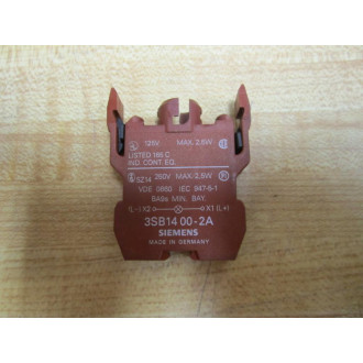 Siemens 3SB1400-2A Module  3SB1400-2A - Used