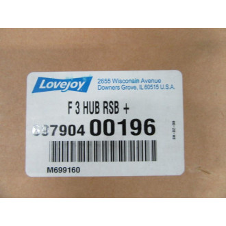 Lovejoy 69790400196 F 3 Hub RSB