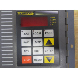 Baldor 712-510-175-S001 Drive Front Panel Interface Only - Used