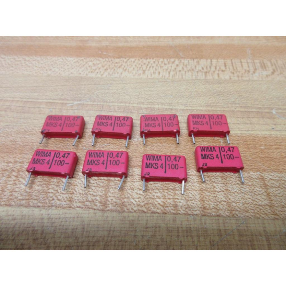 WIMA MKS4 Film Capacitor (Pack of 8) - New No Box