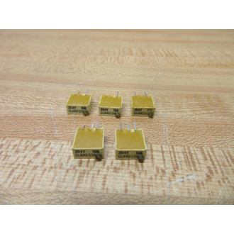 Clarostat 364Y10K Trimmer Potentiometer (Pack of 5) - New No Box