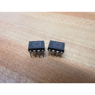 Motorola LM308N Integrated Circuit (Pack of 2) - New No Box
