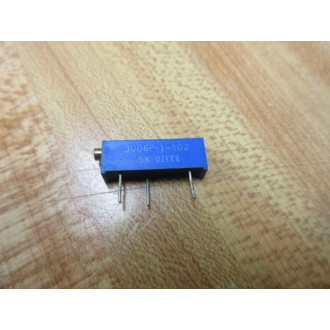 Bourns 3006P-1-502 Trimmer Potentiometer 3006P1502 (Pack of 4) - New No Box