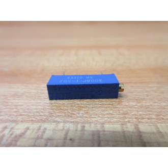 Bourns 3006P-1-502 Trimmer Potentiometer 3006P1502 (Pack of 4) - New No Box