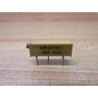 Spectrol 43W101-T050 Trimmer Potentiometer 12 CW (Pack of 5) - New No Box