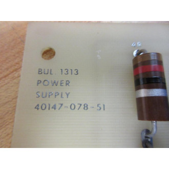 Allen Bradley 40147-078-51    40147-077-01 Power Supply Card 40147-077-01 - Used