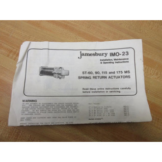 Jamesbury 202-0106-00 Repair Kit GI2675 - New No Box