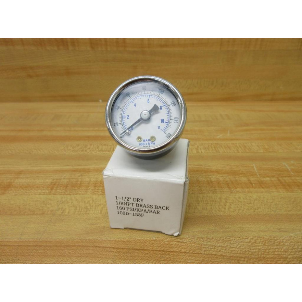 Generic 102D-158F Pressure Gauge 102D158F