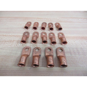 LUG10GUAGE Copper Lug LUG10GUAGE (Pack of 14) - New No Box