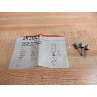 RCA SK3005 Transistor (Pack of 3) - New No Box