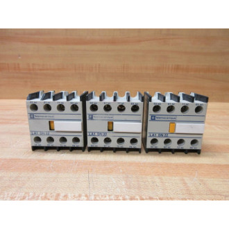 Telemecanique LA1-DN22 Schneider Contact Block LA1DN22 (Pack of 3) - Used