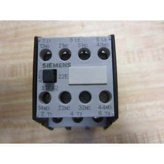 Siemens 3TF4222-0A Contactor 3TF42220AK6 Coil: 110V - Used