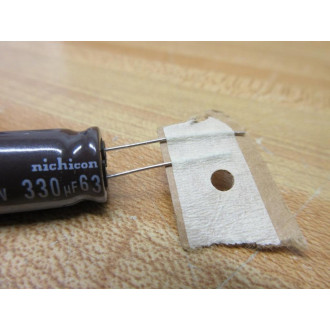 Nichicon 330UF63V-LL Electrolytic Capacitor 330UF63V-LL (Pack of 7) - New No Box