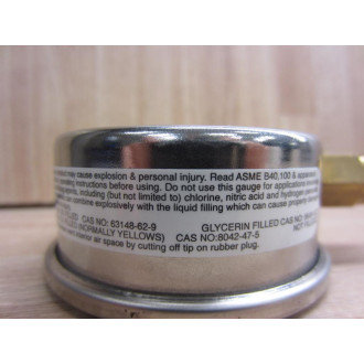 Ametek USG 165298 Gauge 0-100 PSIKPABAR