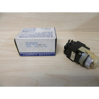 General Electric CR104D122 Push Button Switch WO Bulb