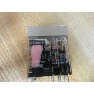 Omron G2R-2-S(S)-120VAC Relay G2R-2-S-120VAC (S) - Used