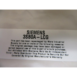 Siemens 3SB0A-LCG Bulb