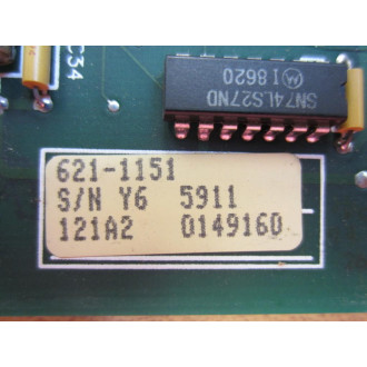 Honeywell 621-1151 Input Board 6211151 - Used