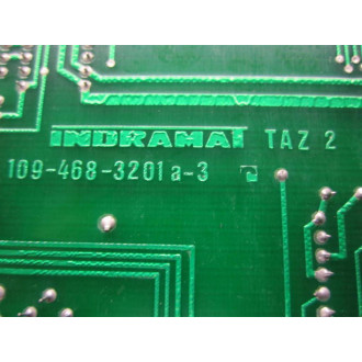 Indramat 109-468-3201b-3 Control Board 109-468-3201a-3 - Used