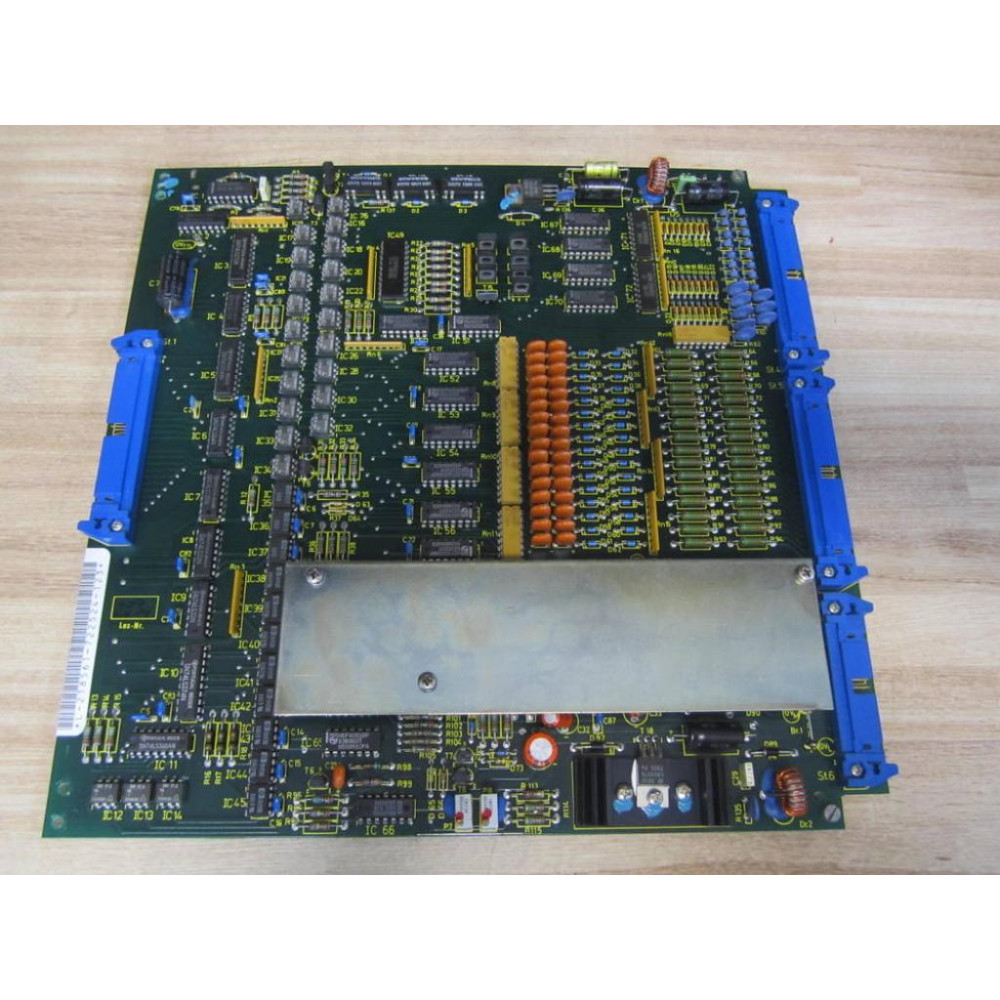 Indramat 109-468-3205 b-6 EAP 1 Board 109-468-3205 a-6 WMetal Plate - Used