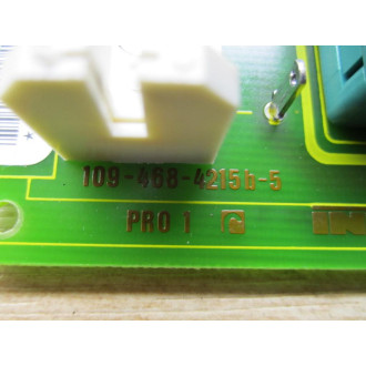 Indramat 109-468-4215b-5 Board 109-468-4215a-5 - Used