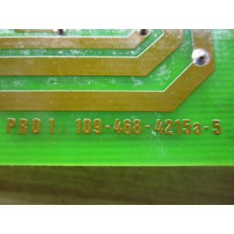 Indramat 109-468-4215b-5 Board 109-468-4215a-5 - Used