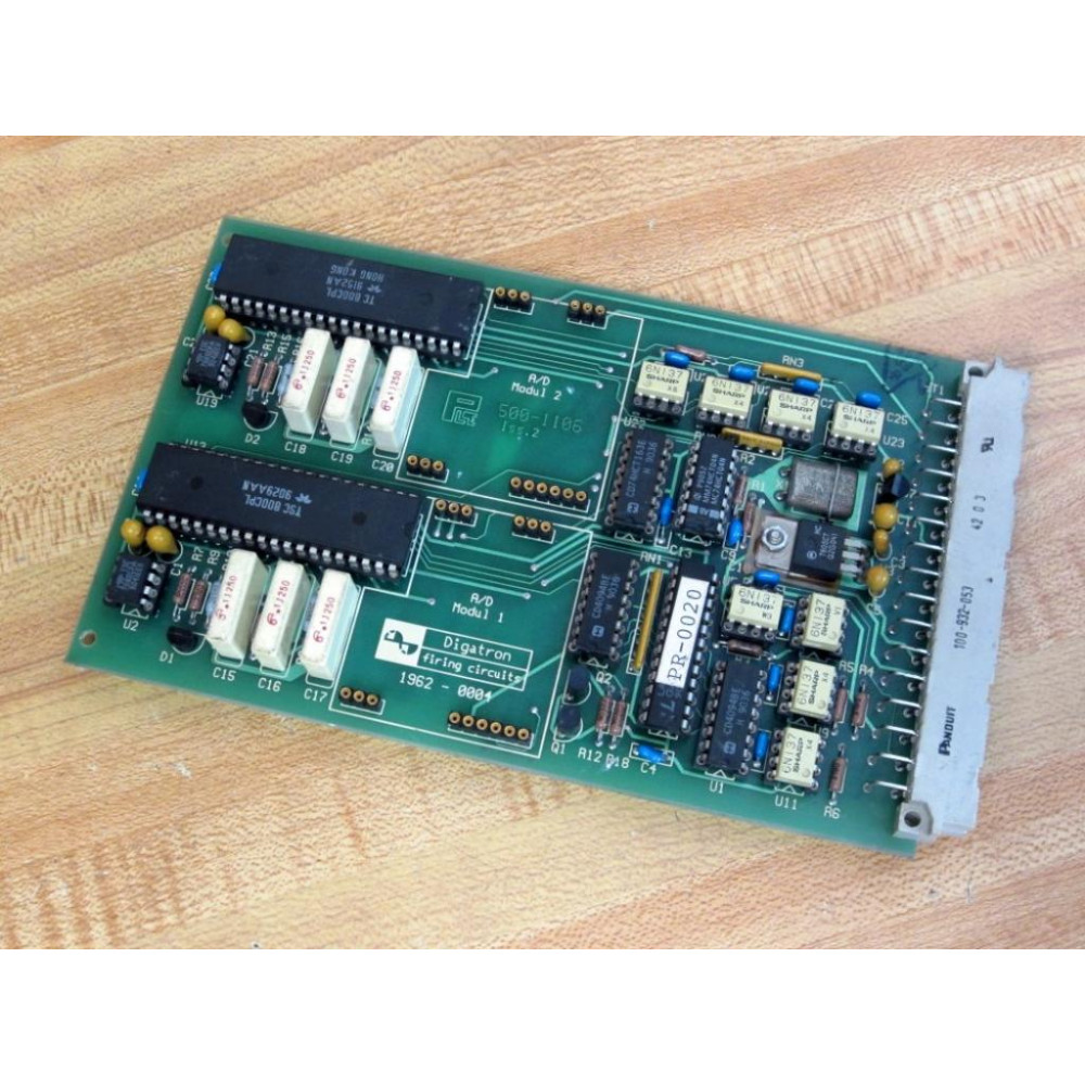 Digatron 500-1106 Board 5001106 1962-0004 - Used