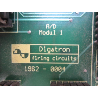 Digatron 500-1106 Board 5001106 1962-0004 - Used