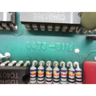 Erdmann 4473-810d Circuit Board 4473-811d 193C - Used