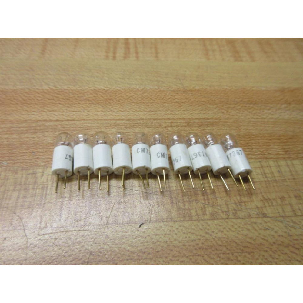 Chicago Miniature CM7367 Miniature Lamp, Light Bulb (Pack of 10) - New No Box